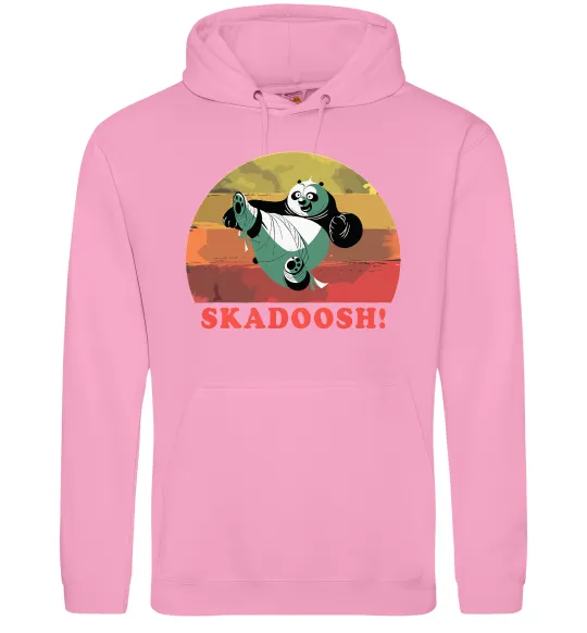 Женская толстовка (худи) Panda Skadoosh Розовый фото