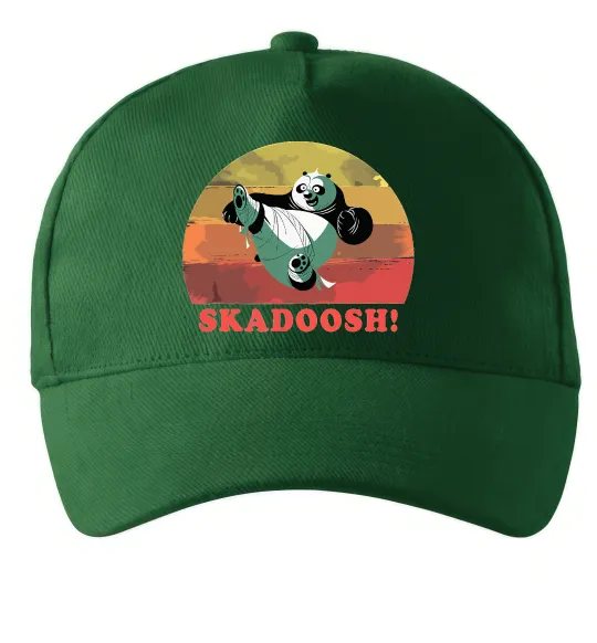 Кепка Panda Skadoosh Темно-зеленый фото
