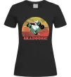Женская футболка Panda Skadoosh Черный Женская футболка Panda Skadoosh Черный фото