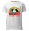 Мужская премиум футболка Panda Skadoosh Белый Мужская премиум футболка Panda Skadoosh Белый фото