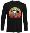 Лонгслив Panda Skadoosh Черный Лонгслив Panda Skadoosh Черный фото