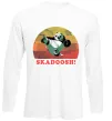 Лонгслив Panda Skadoosh Белый Лонгслив Panda Skadoosh Белый фото