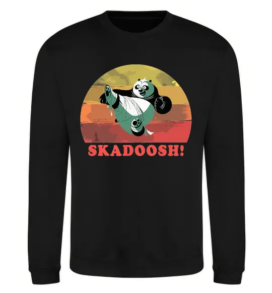 Свитшот Panda Skadoosh Черный фото