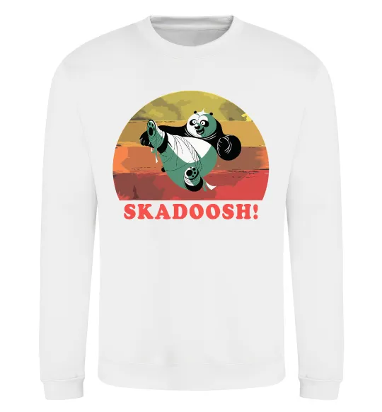 Свитшот Panda Skadoosh Белый фото