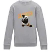 Детский Свитшот Panda skadoosh the dragon warrior Серый меланж Детский Свитшот Panda skadoosh the dragon warrior Серый меланж фото
