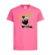 Детская футболка Panda skadoosh the dragon warrior Ярко-розовый Детская футболка Panda skadoosh the dragon warrior Ярко-розовый фото