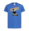 Детская футболка Panda skadoosh the dragon warrior Ярко-синий Детская футболка Panda skadoosh the dragon warrior Ярко-синий фото