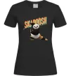 Женская футболка Panda skadoosh the dragon warrior Черный Женская футболка Panda skadoosh the dragon warrior Черный фото