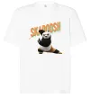 Футболка Оверсайз Panda skadoosh the dragon warrior Белый Футболка Оверсайз Panda skadoosh the dragon warrior Белый фото