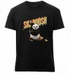 Мужская премиум футболка Panda skadoosh the dragon warrior Черный Мужская премиум футболка Panda skadoosh the dragon warrior Черный фото