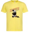 Мужская футболка Panda skadoosh the dragon warrior Лимонный Мужская футболка Panda skadoosh the dragon warrior Лимонный фото