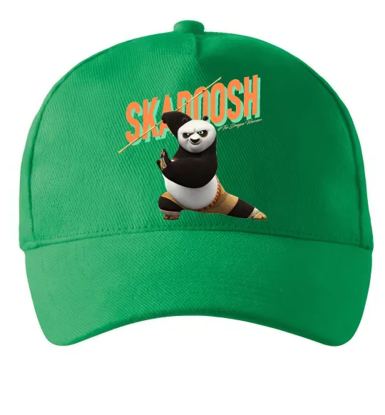 Кепка Panda skadoosh the dragon warrior Зеленый фото