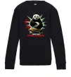 Детский Свитшот Panda inner peace Черный Детский Свитшот Panda inner peace Черный фото