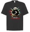 Футболка Оверсайз Panda inner peace Черный Футболка Оверсайз Panda inner peace Черный фото