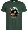 Мужская футболка Panda inner peace Темно-зеленый Мужская футболка Panda inner peace Темно-зеленый фото
