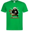Мужская футболка Panda inner peace Зеленый Мужская футболка Panda inner peace Зеленый фото