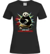 Женская футболка Panda inner peace Черный Женская футболка Panda inner peace Черный фото