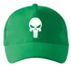 Кепка Череп червоний Зелений фото
