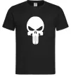 Чоловіча футболка Череп червоний Чорний фото