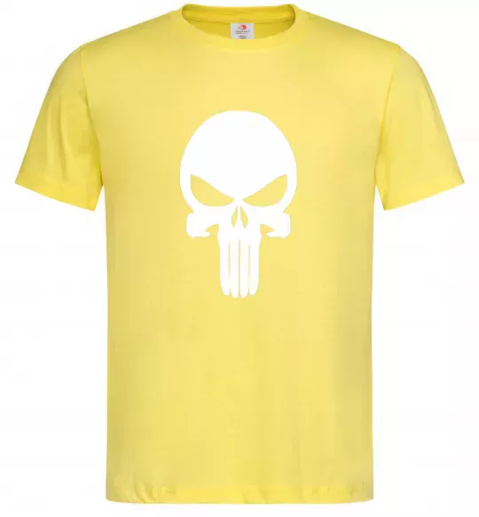 Чоловіча футболка Череп червоний Лимонний фото