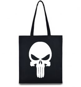 Еко-сумка Череп червоний