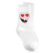 Шкарпетки SPONGE BOB закоханий Білий фото