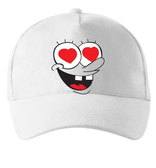Кепка SPONGE BOB закоханий Белый фото