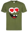 Мужская футболка SPONGE BOB закоханий Оливковый Мужская футболка SPONGE BOB закоханий Оливковый фото