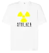 Футболка Оверсайз STALKER Explosion Білий фото