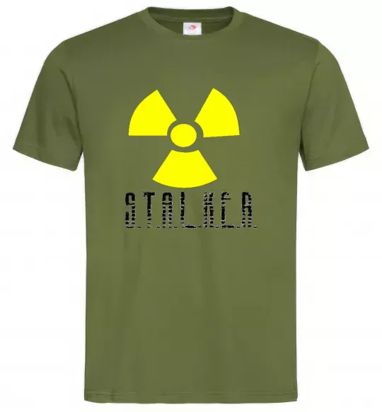 Мужская футболка STALKER Explosion Оливковый фото