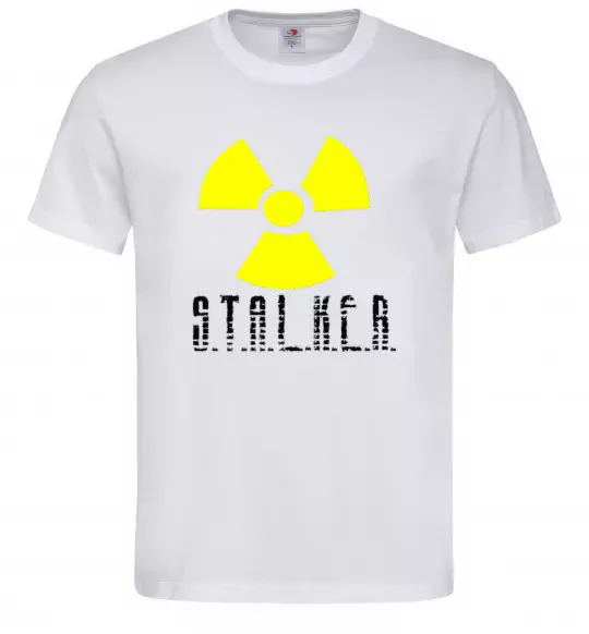 Мужская футболка STALKER Explosion Белый фото