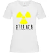 Женская футболка STALKER Explosion Белый фото