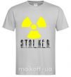 Чоловіча футболка STALKER Explosion Сірий фото