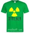 Чоловіча футболка STALKER Explosion Зелений фото