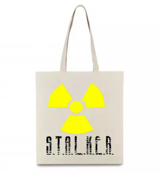 Эко-сумка STALKER Explosion Бежевый фото