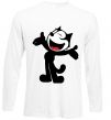 Лонгслів FELIX THE CAT Happy Білий фото