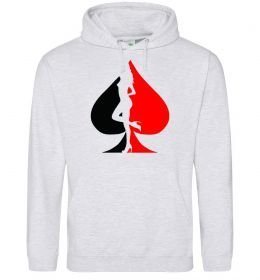 Мужская толстовка (худи) POKER GIRL