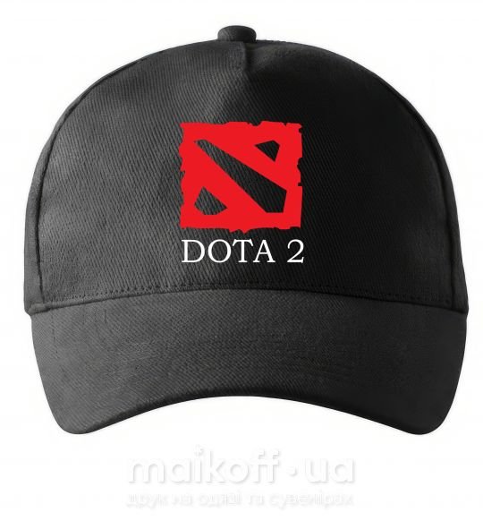 Кепка DOTA 2 логотип Чорний фото
