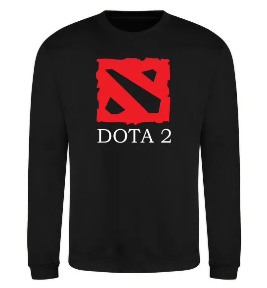 Свитшот DOTA 2 логотип Черный фото