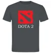 Мужская футболка DOTA 2 логотип Графит фото