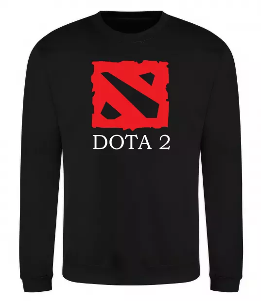 Свитшот DOTA 2 логотип Черный фото