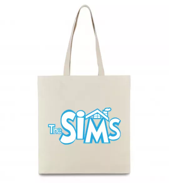 Эко-сумка THE SIMS Бежевый фото