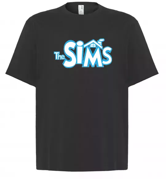 Футболка Оверсайз THE SIMS Черный фото