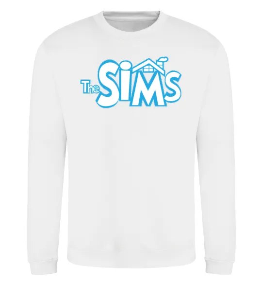 Світшот THE SIMS Білий фото