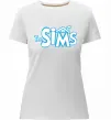 Женская премиум футболка THE SIMS Белый фото