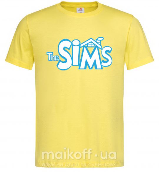 Чоловіча футболка THE SIMS Лимонний фото