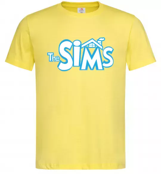 Чоловіча футболка THE SIMS Лимонний фото