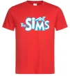 Чоловіча футболка THE SIMS Червоний фото