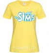 Жіноча футболка THE SIMS Лимонний фото