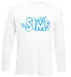 Лонгслів THE SIMS Білий фото